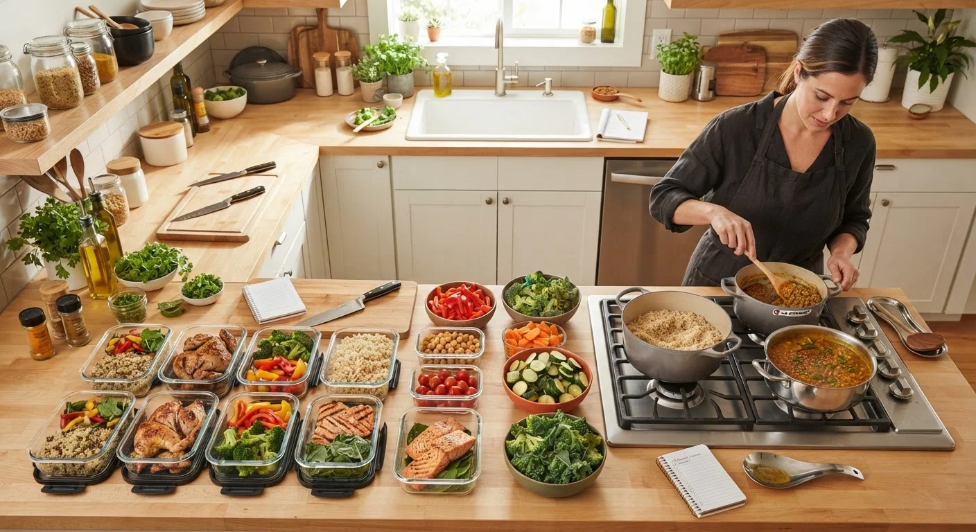 Batch Cooking for Busy Families: Turning One Afternoon Into Five Nutritious Dinners