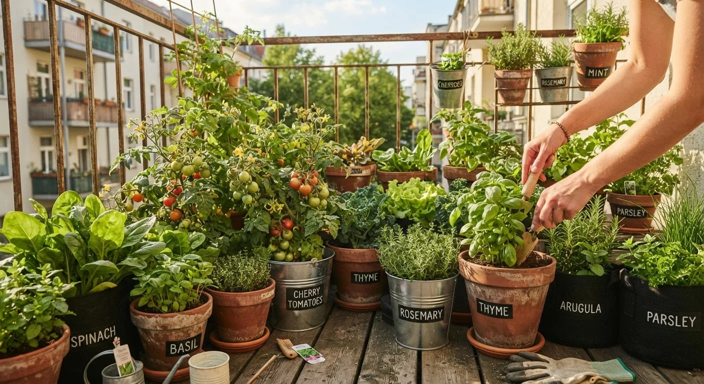 Container Gardening: Growing Food in Small Spaces Without Big Expenses