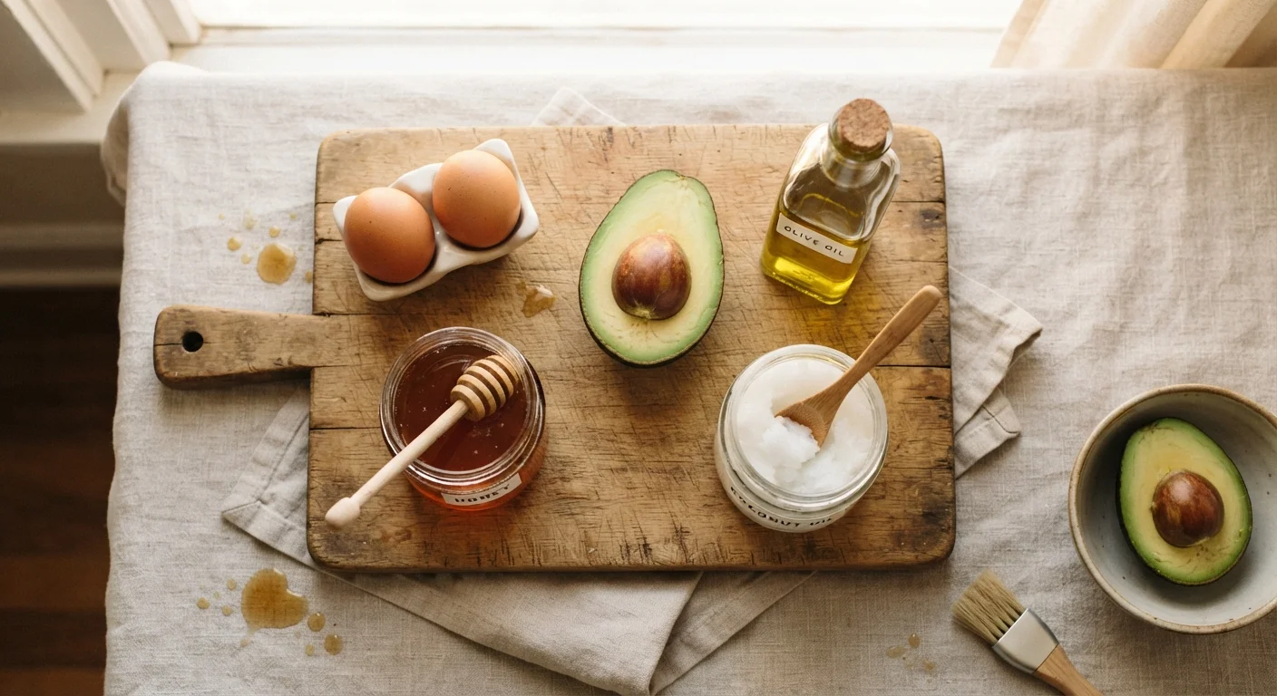 DIY Hair Masks: What Kitchen Ingredients Actually Do for Your Hair