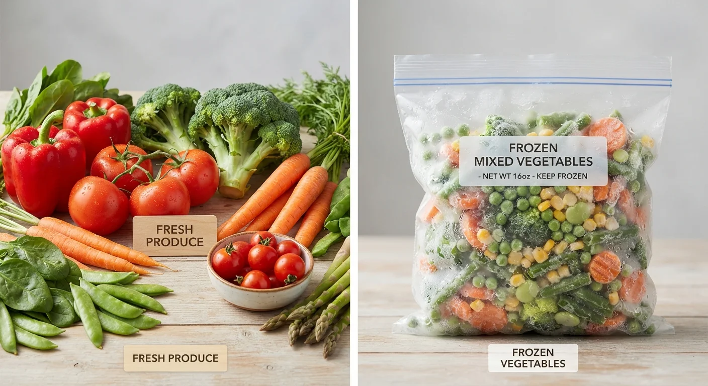 Fresh vs. Frozen Vegetables: What the Nutrition Science Actually Says