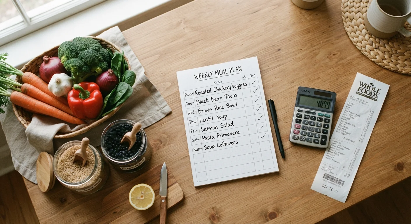 Feeding Four for Under $100 a Week: A Realistic Meal Planning Framework